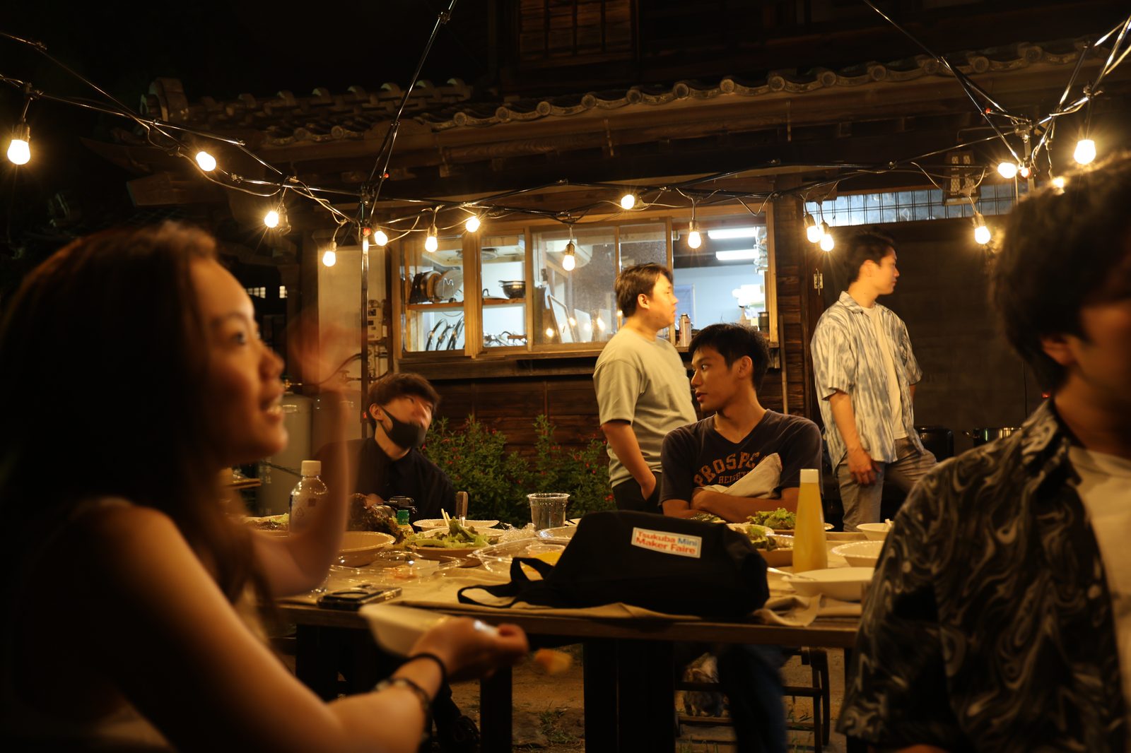 Studemia Summer Camp 2025 の夜のディスカッションの様子